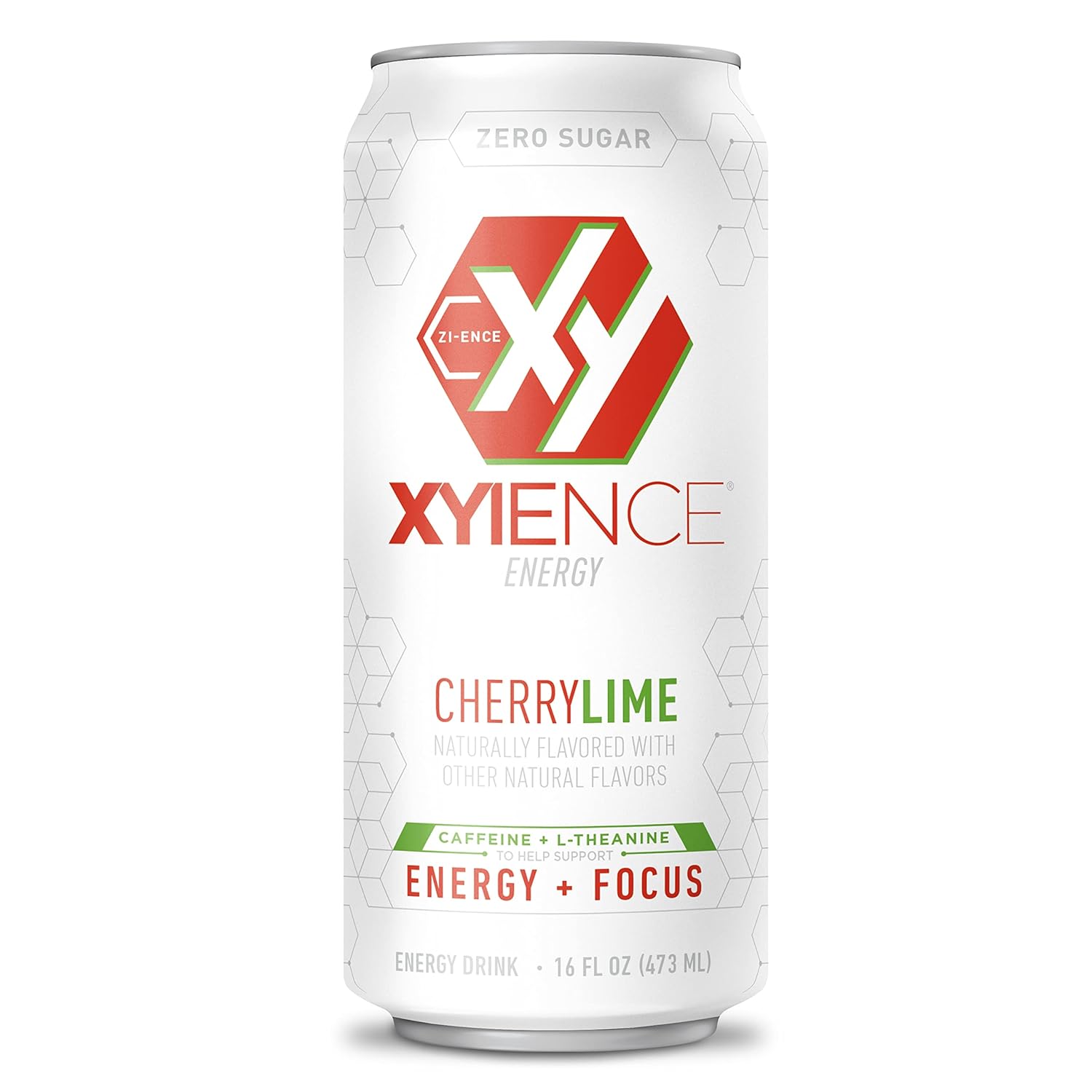 XYIENCE Energy Drink | Cherry Lime | Sugar Free | Zero Calories | Natural Flavors | Vitamin Fortified | 16 Ounce (Pack of 12) - Image 2